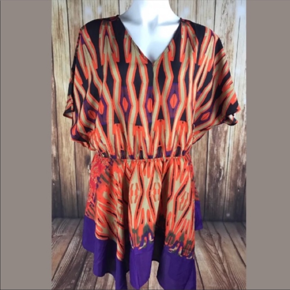 Ashley Stewart Multicolored Top